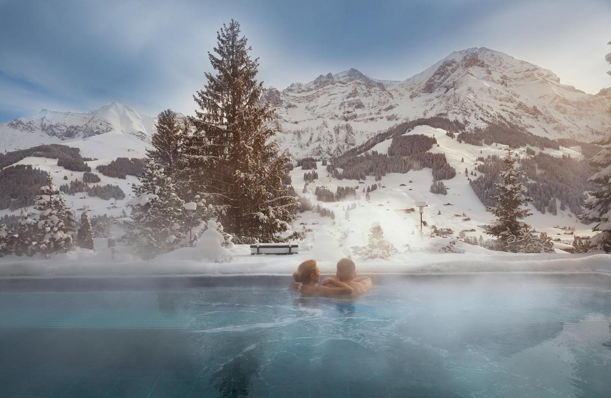 Bellevue Parkhotel & Spa - Relais & Chateaux Adelboden Dış mekan fotoğraf