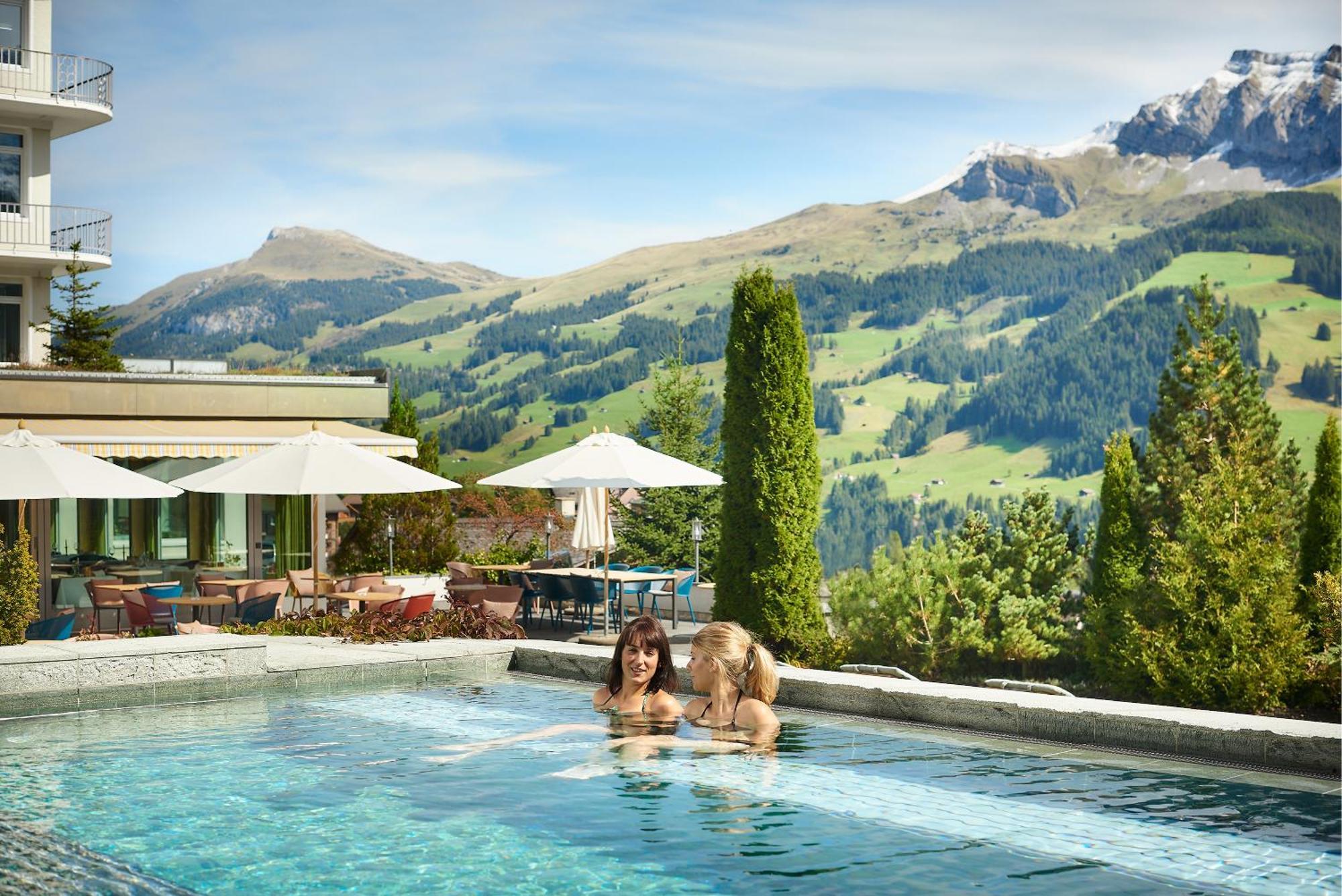 Bellevue Parkhotel & Spa - Relais & Chateaux Adelboden Dış mekan fotoğraf
